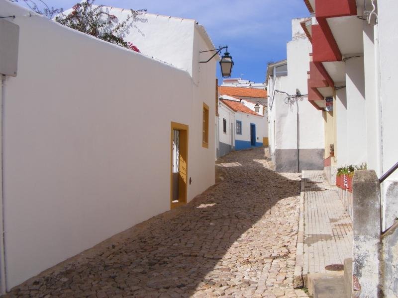 The narrow streets